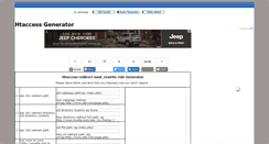 Desktop Screenshot of htaccessredirect301.com